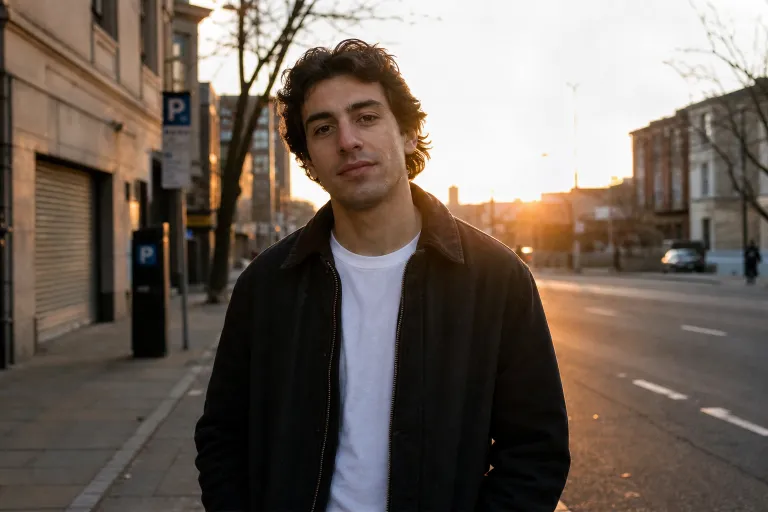 Input photo — portrait of a man