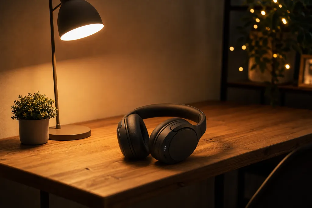 AI result with the product staged in a lifestyle scene